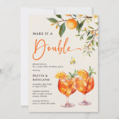 Maak er een dubbele Aperol Spritz' gezamenlijke ve Kaart (Voorkant)