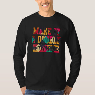 Maak er een dubbele Twindad Proud Father of Twins  T-shirt