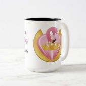 "Maak er een geweldige dag van!" koffie mok (Voorkant rechts)