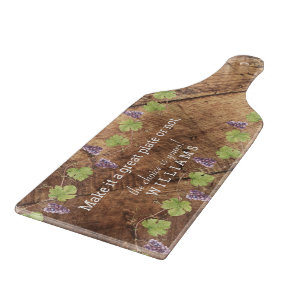 Maak er een groot Bord van of niet de keuze is aan Snijplank