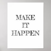 Maak er een minimalistisch Poster van (Voorkant)