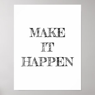 Maak er een minimalistisch Poster van