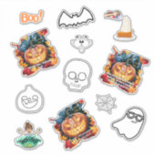 Maak er Halloween plezier van! Sticker (Voorkant)