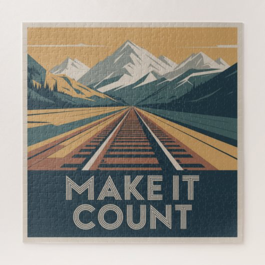 Maak Er Het Beste Van Legpuzzel (Verticaal)
