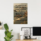 Maak Er Het Beste Van Poster (Thuiskantoor)