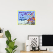 Maak er Magisch van. LEZEN! Poster (Thuiskantoor)