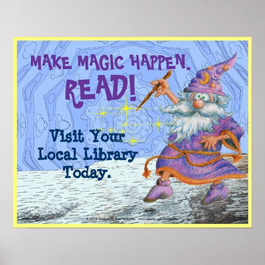 Maak er Magisch van. LEZEN! Poster (Voorkant)
