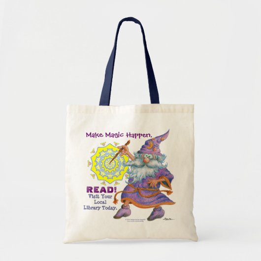Maak er Magisch van. LEZEN! Tote Bag (Voorkant)