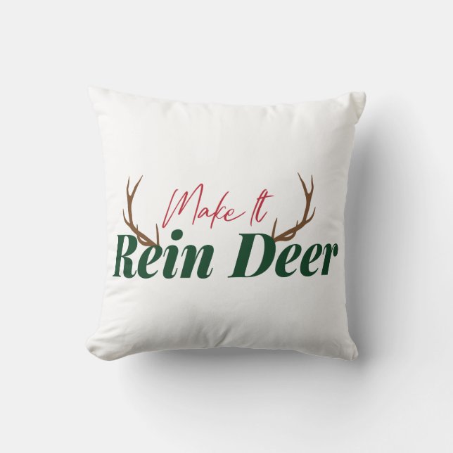 Maak er reuzenhert van kussen (Voorkant)