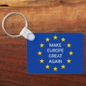 Maak Europa Groot Weer EU vlag sleutelhanger cadea (Achterkant)