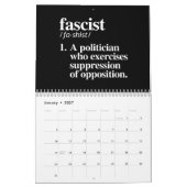 Maak Fascisten Weer Bang Kalender (Jan 2027)