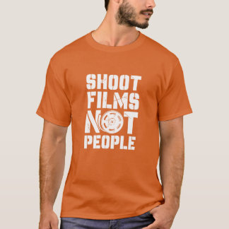 Maak Films Niet Mensen Filmmaakster meisje T-shirt