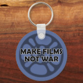Maak Films Niet Oorlog Sleutelhanger (Voorkant)