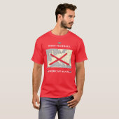 Maak Football weer Amerikaans T-shirt (Voorkant volledig)