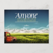 "Maak fouten" Inspirerend quote Briefkaart (Voorkant)