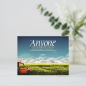 "Maak fouten" Inspirerend quote Briefkaart (Staand voorkant)