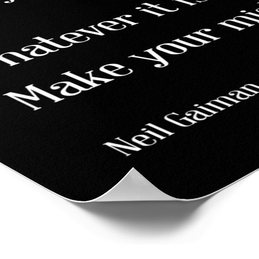 Maak fouten poster (Hoek)