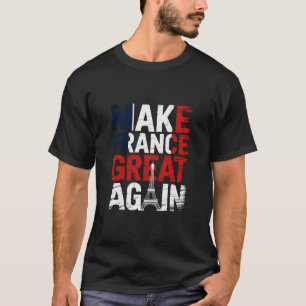 Maak Frankrijk weer geweldig Eiffel T-shirt ontwer