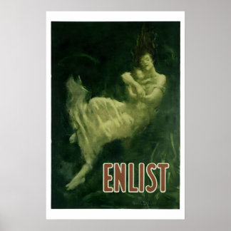 Maak Fred Spear WW1 Historische Lusitania Poster