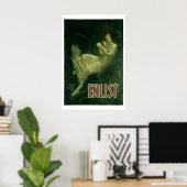 Maak Fred Spear WW1 Historische Lusitania Poster (Thuiskantoor)