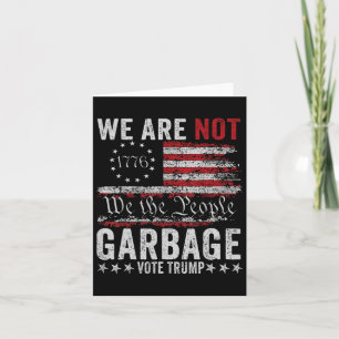 Maak Garbyge weer geweldig Garge voor Trump 2024 Kaart