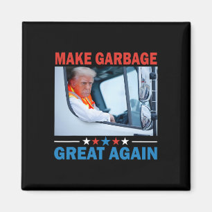 Maak Garbyge weer geweldig Trump rijdt in Garge Tr Magneet