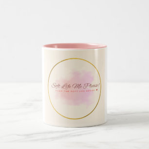 Maak gebruik van je goddelijke vrouwelijke energie tweekleurige koffiemok