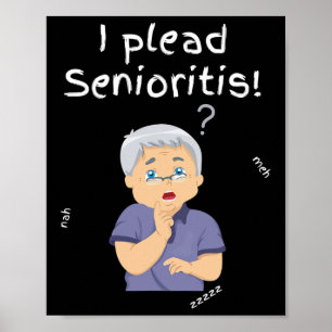 Maak gebruik van Senioristis. Oude Senior Man Vrou Poster