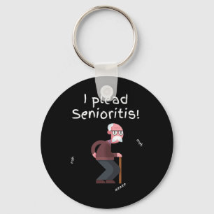 Maak gebruik van Senioristis. Oude Senior Man Vrou Sleutelhanger