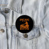 Maak geen advocaat Mijn proefstem van het Mock geb Ronde Button 7,6 Cm (In situ)