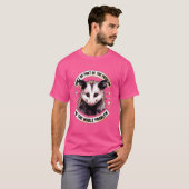Maak geen deel uit van Problem Opossum Meme Possum T-shirt (Voorkant volledig)