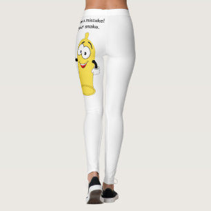 Maak geen fout Muzzle uw snake.condom grap Leggings