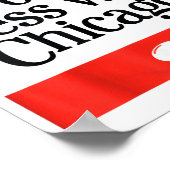 Maak geen ruzie met Chicago Poster (Hoek)