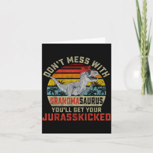Maak geen ruzie met Grandmasaurus Je wordt Jurgeki Kaart