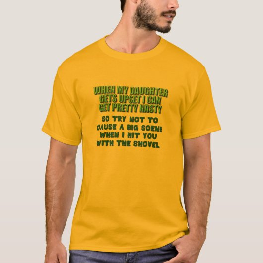 Maak geen scène t-shirt (Voorkant)