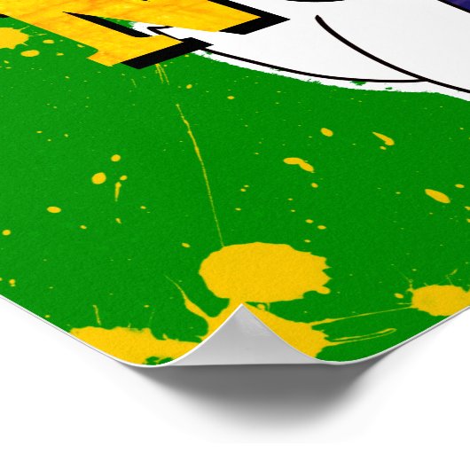 Maak geld niet-vrienden poster (Hoek)