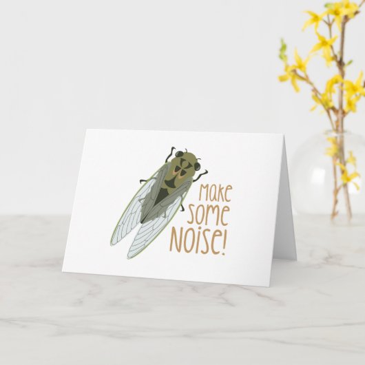 Maak geluid! kaart (Gele Bloem)