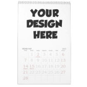 Maak gepersonaliseerde kalender - Gratis kalender (Feb 2027)