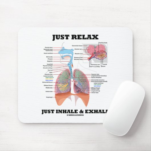 Maak gewoon de inhalator en de inhalator los. muismat (Met muis)