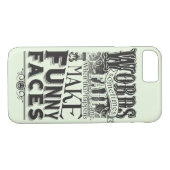 Maak Gezichten Case-Mate iPhone Case (Achterkant (Horizontaal))