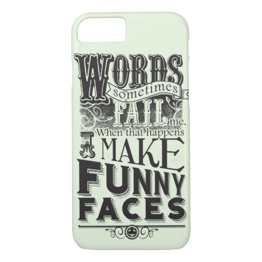 Maak Gezichten Case-Mate iPhone Case (Achterkant)