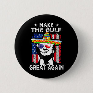 Maak Golf weer geweldig Trump Mexico Amerika 2025 Ronde Button 5,7 Cm