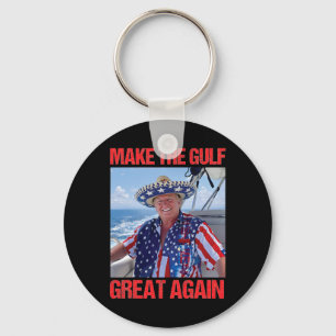 Maak Golf weer Groot Amerika's Golf Mexico Trump Sleutelhanger