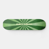 Maak Golven Groene Vortex Skateboard (Horizontaal)