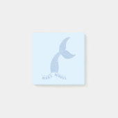 Maak golven Inspirerende Blauwe Post-Its Post-it® Notes (Voorkant)
