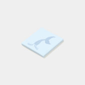 Maak golven Inspirerende Blauwe Post-Its Post-it® Notes (Schuin)