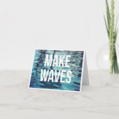 Maak golven leeg Nota Kaart (Voorkant)