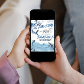 🦈 Maak golven met onze haaien-verjaardag Kaart