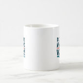 Maak golven met stijl koffiemok (Center)