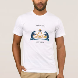 Maak golven met vreugde - Ocean Dreams & Sunbeams T-shirt